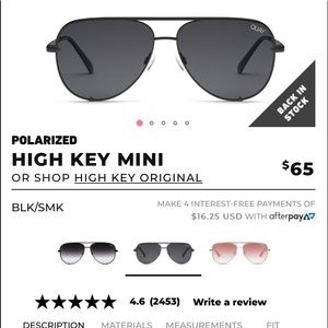 Quay High Key Mini sunglasses